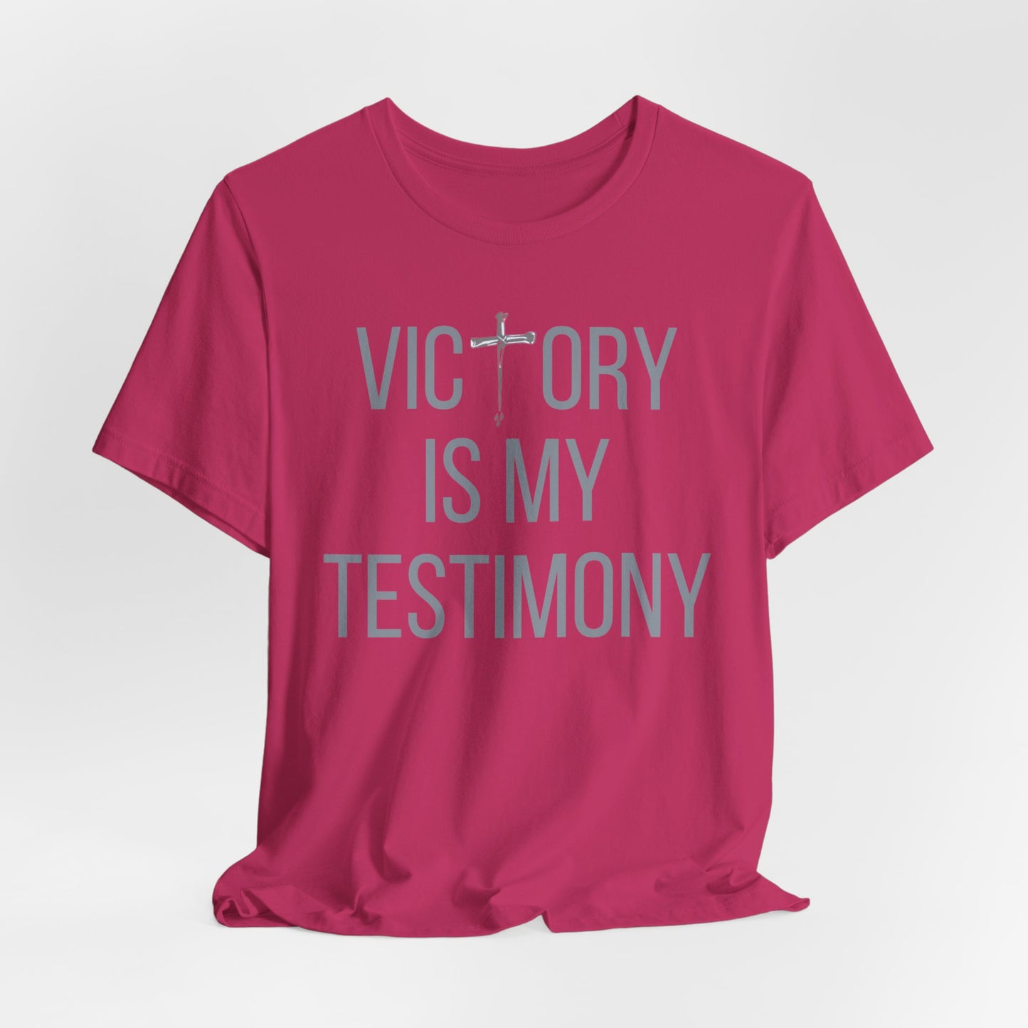 VICTORY IS MY TESTIMONY Unisex T Shirt