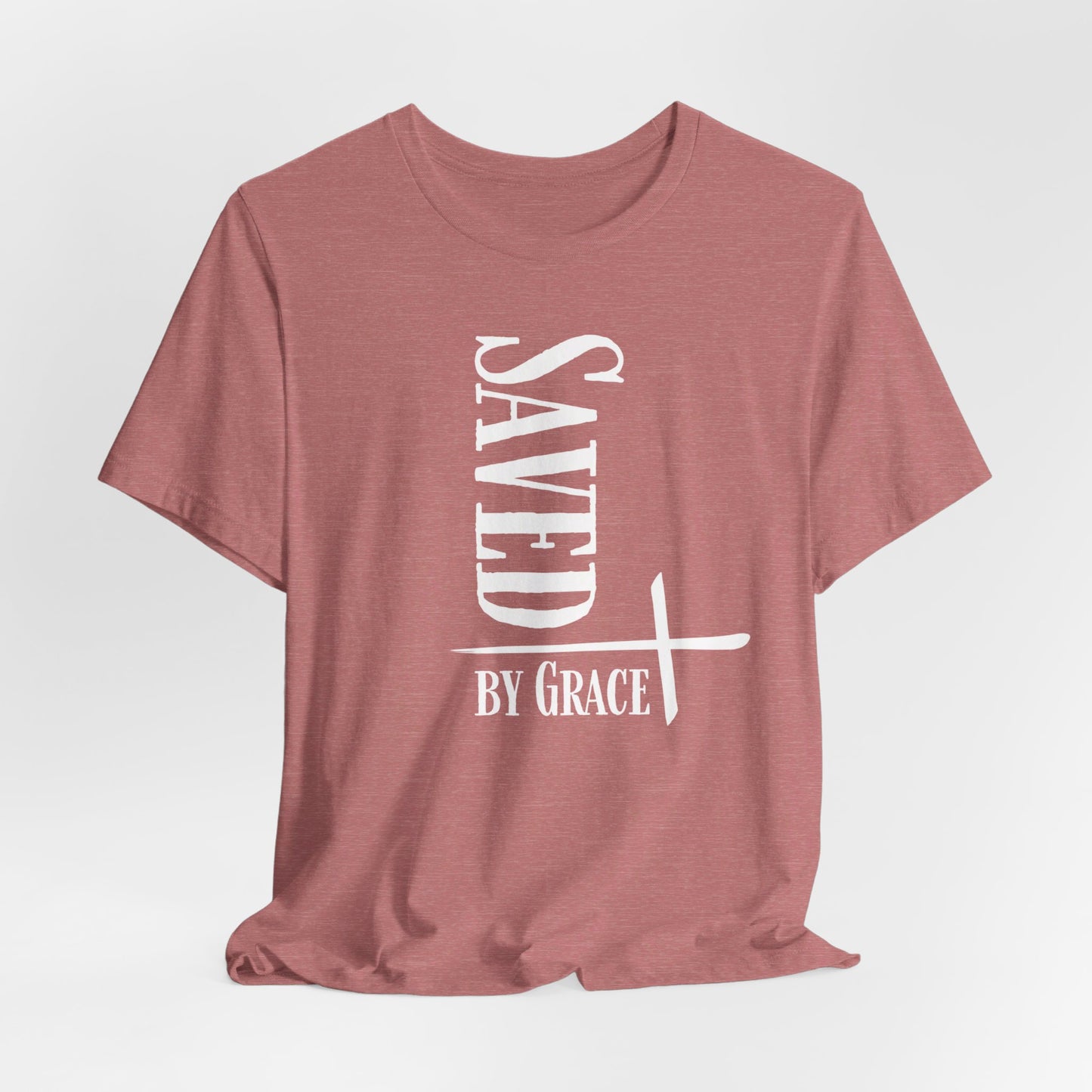 Saved by Grace  Unisex Christian T-Shirt