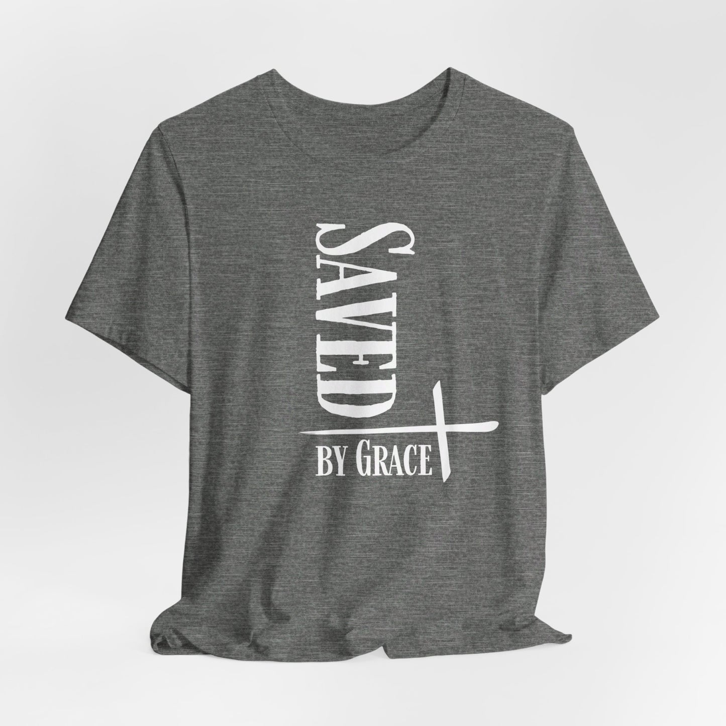 Saved by Grace  Unisex Christian T-Shirt